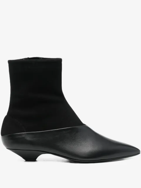 Sergio Rossi 30mm pointed-toe boots