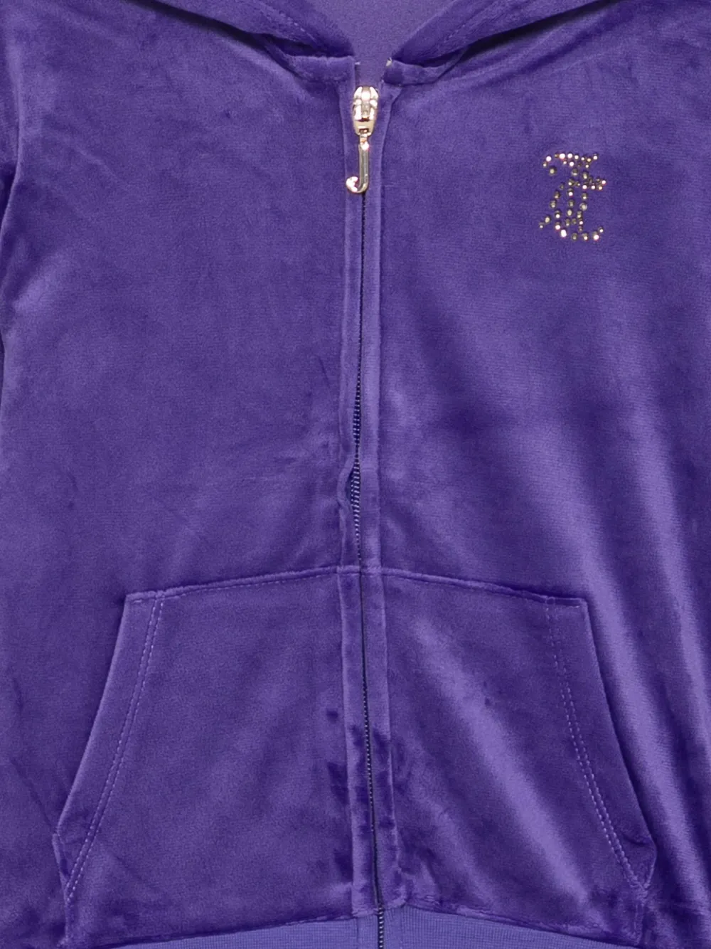 Juicy Couture Kids Hoodie met logopatroon Paars