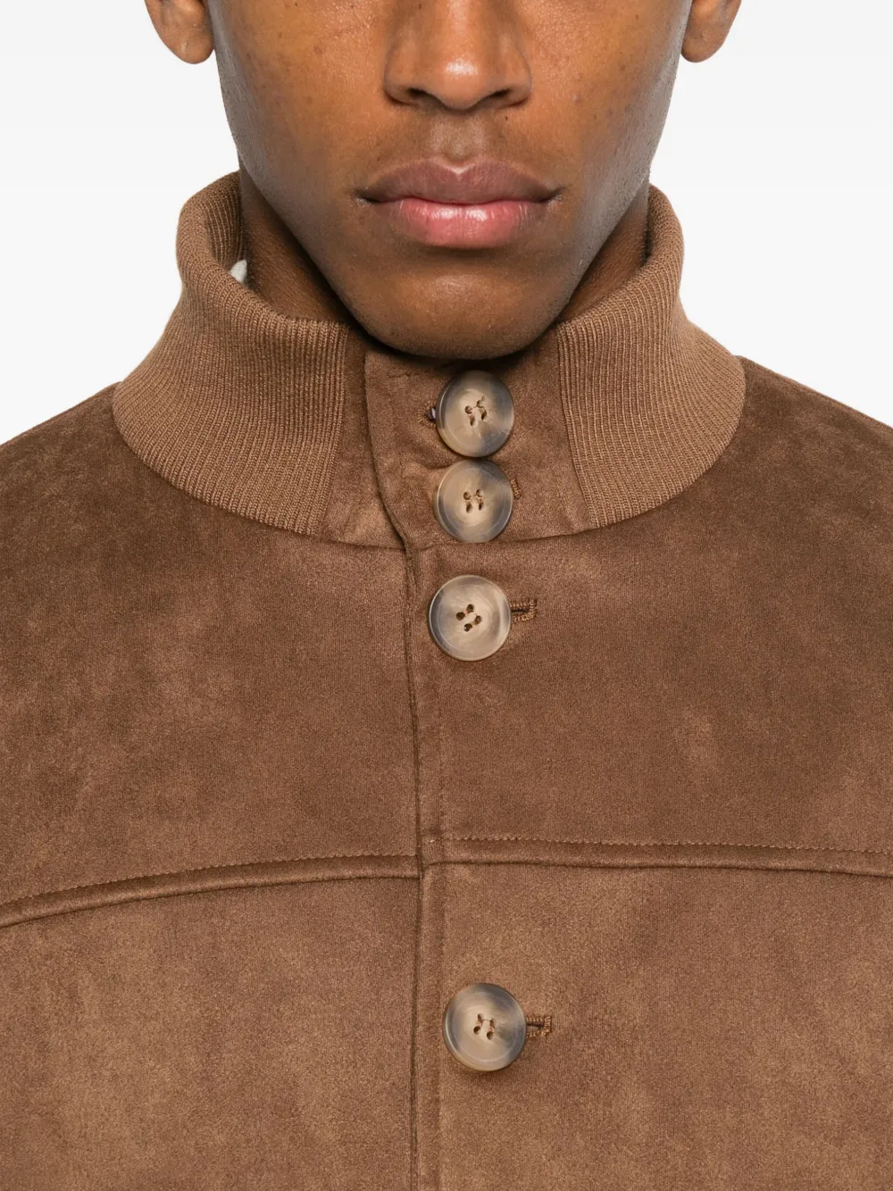 Imperial Button Flap Pocket Jacket In Multi