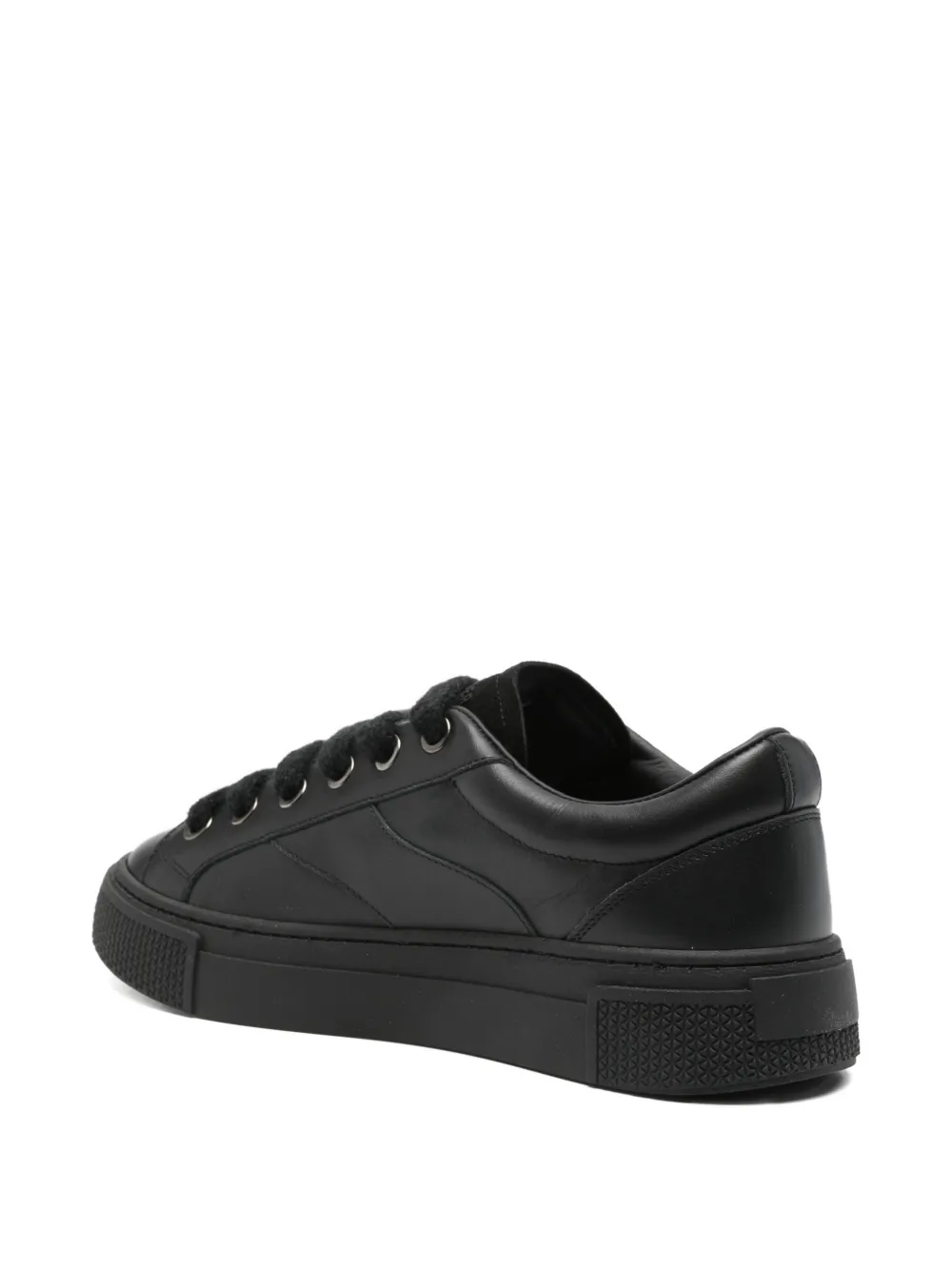 State Of Order Logo-detail Lace-up Sneakers In Black