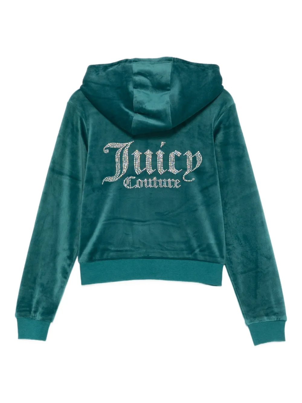 Juicy Couture Kids Hoodie met logopatroon Blauw