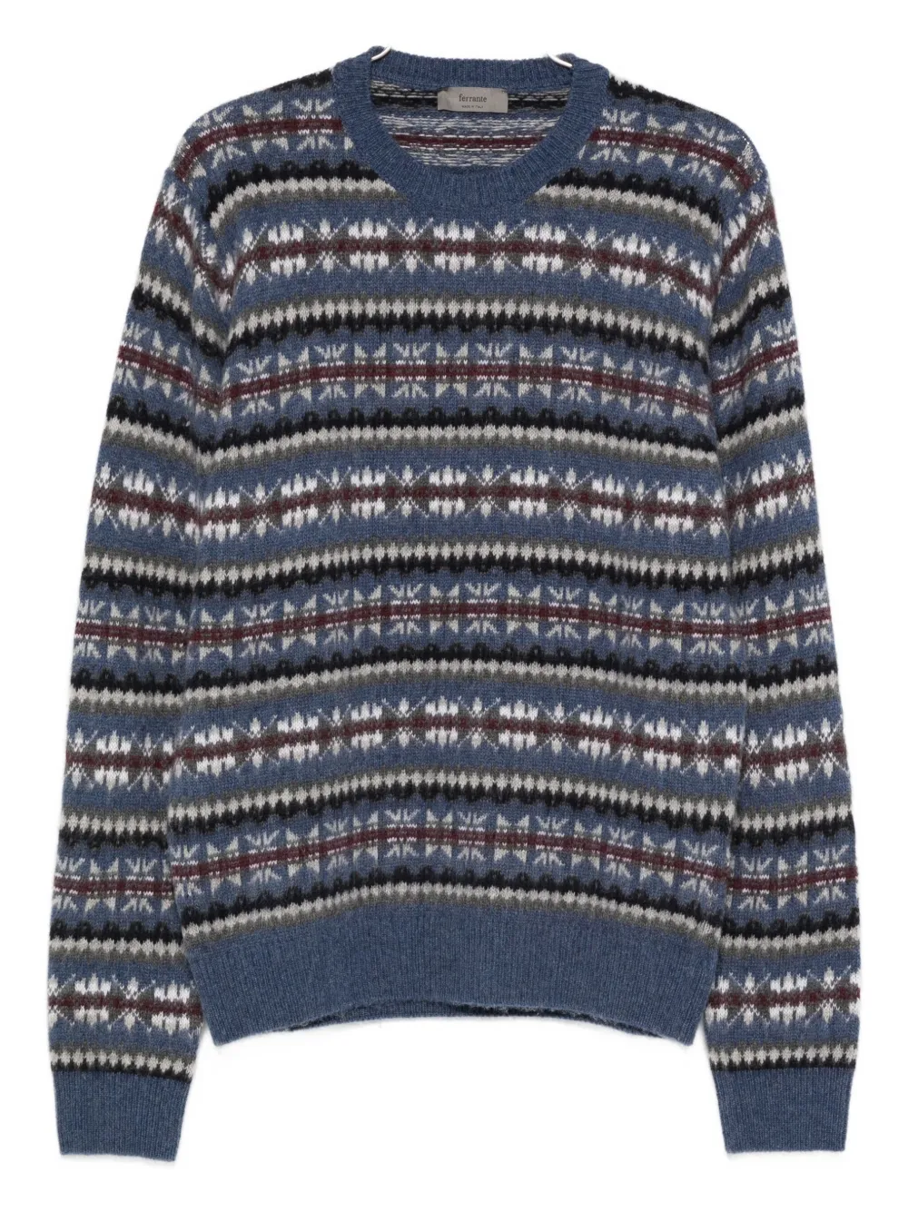 Ferrante Pullover mit Rundhalsausschnitt | Blau | Image 1
