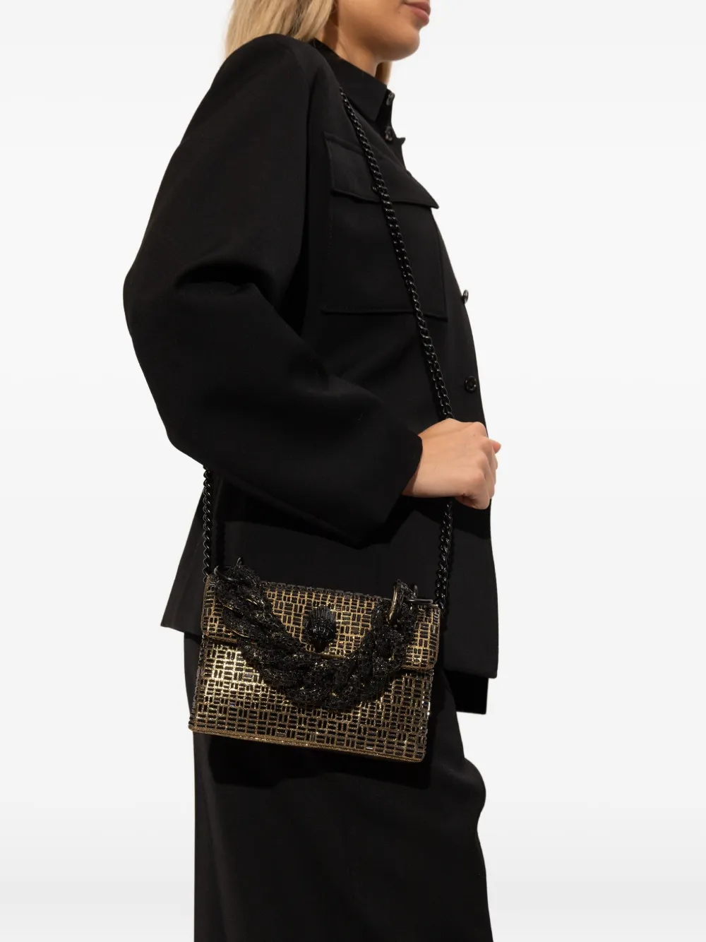 Kurt Geiger London Kensington mini-tas - Zwart