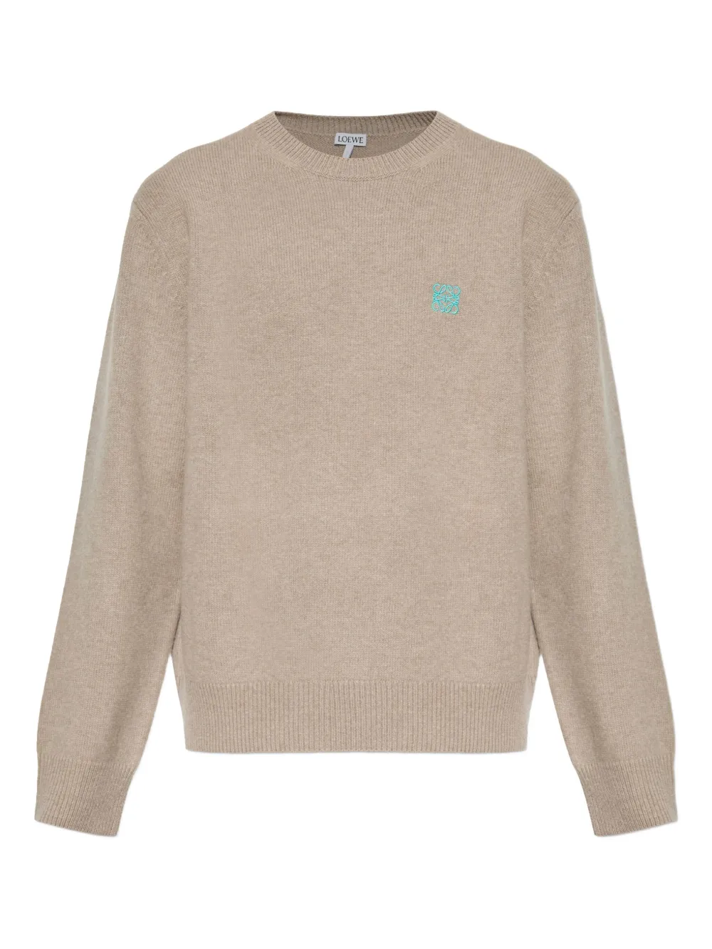 Loewe Wool Jumper In Brown