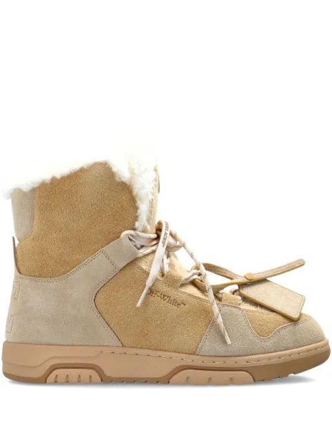 Off-White hi-tops lace-up sneakers