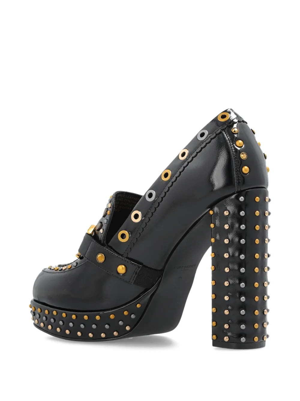 Kurt Geiger London Pumps met leren hak Zwart