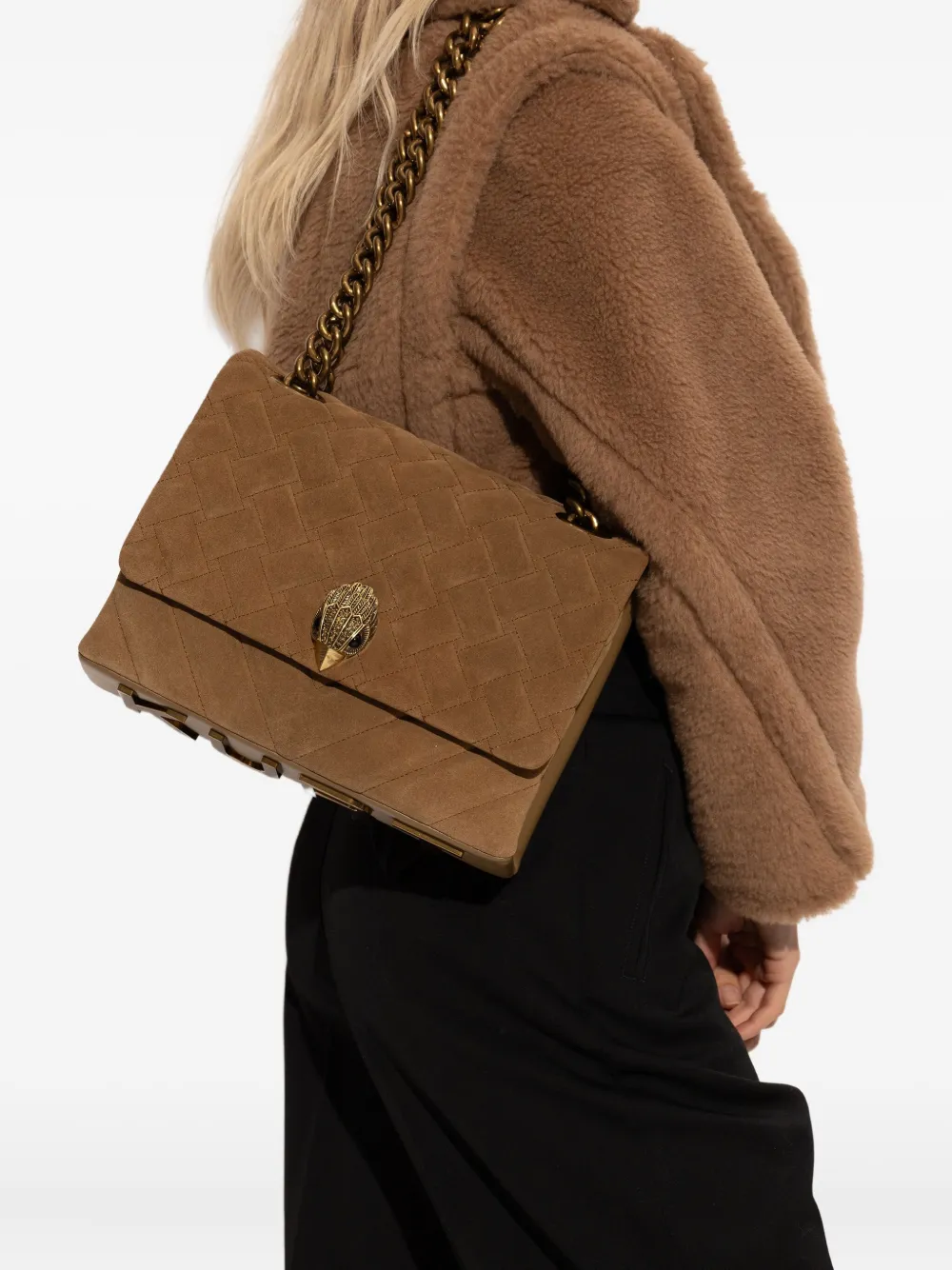 Kurt Geiger London Large Kensington shoulder bag - Bruin