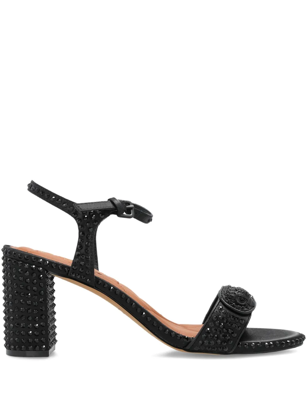Kurt Geiger London 90 mm sandalen met studs en hak Zwart