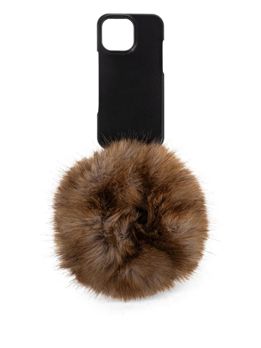 Balenciaga Iphone 16 Pro Max Pompom Case In Black