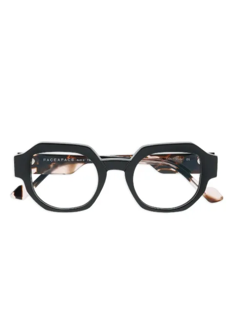 Face À Face geometric-frame glasses