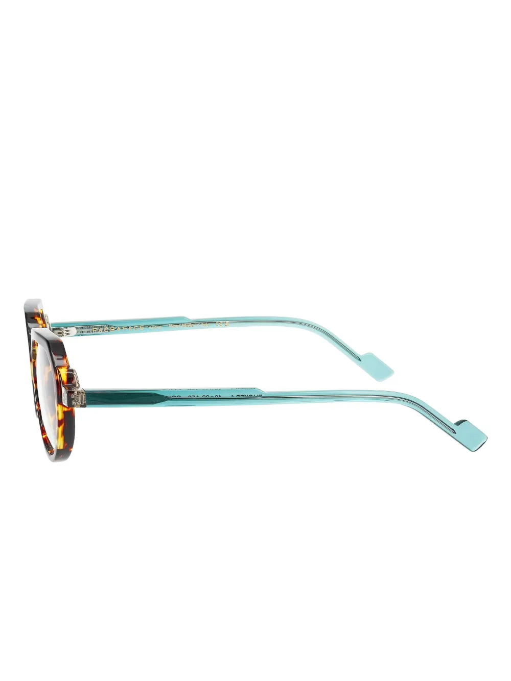  Face à Face Geometric-frame Flicker1 Glasses - Brown 