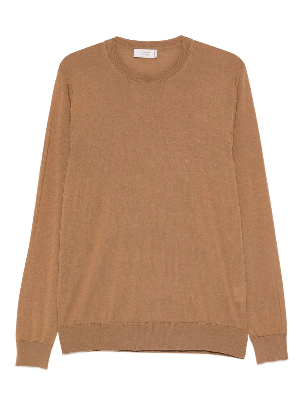 Ferrante suéter con cuello redondo | marrón | Image 1