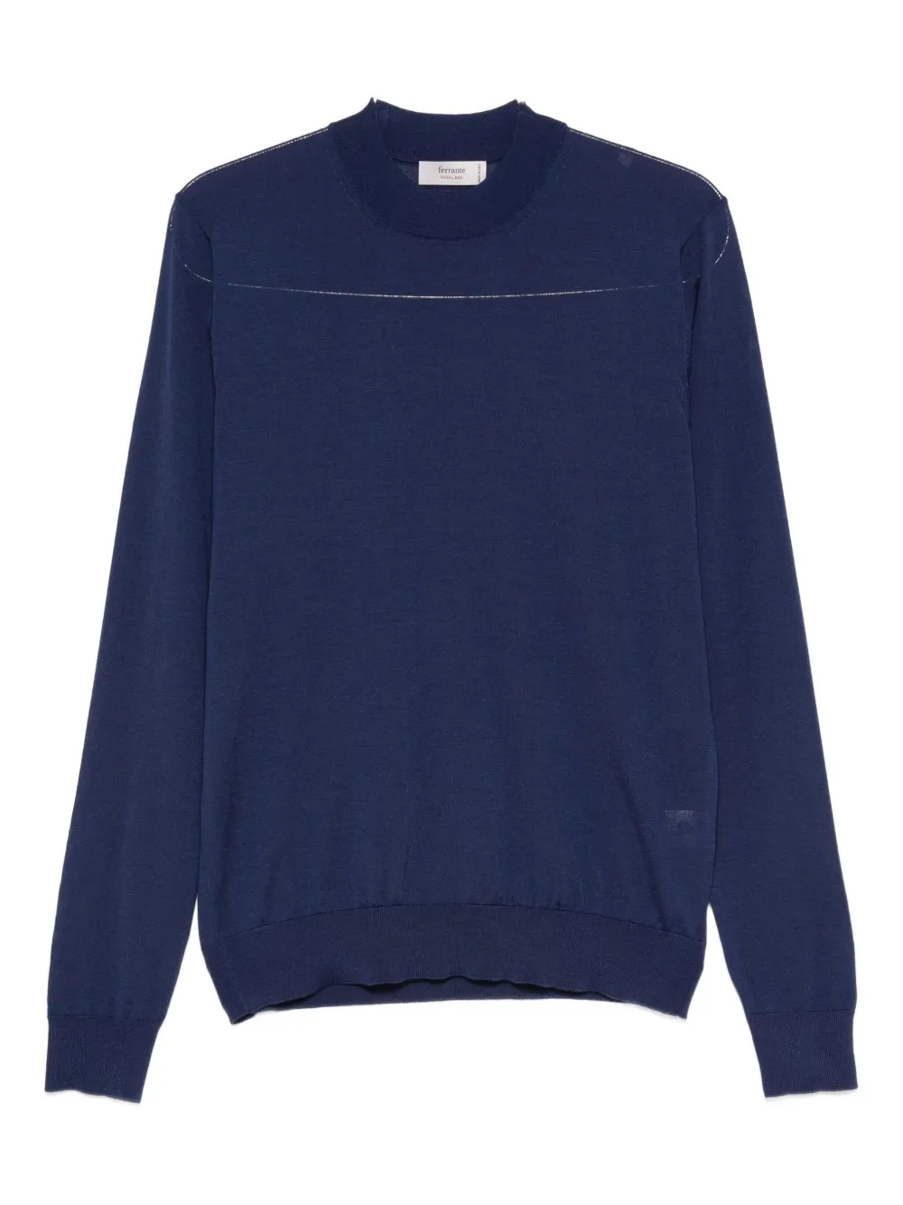Ferrante Pullover mit Rundhalsausschnitt | Blau | Image 1
