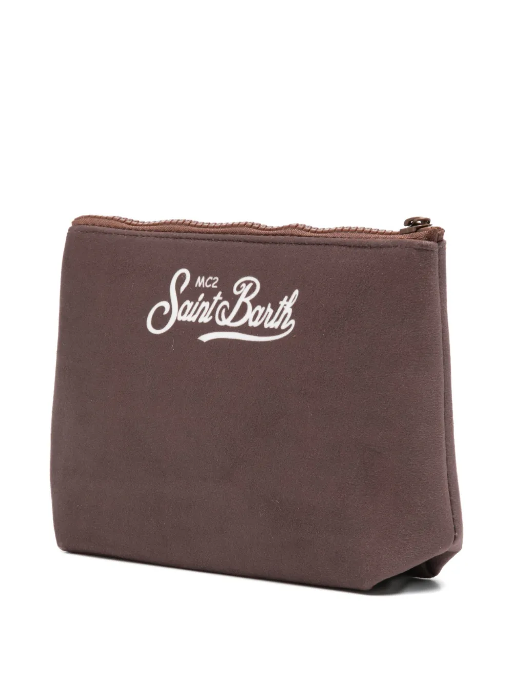 Mc2 Saint Barth Aline Clutch Bag In Brown