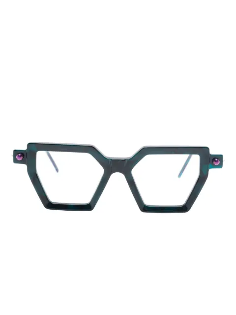 Kuboraum gafas P26 con montura geométrica