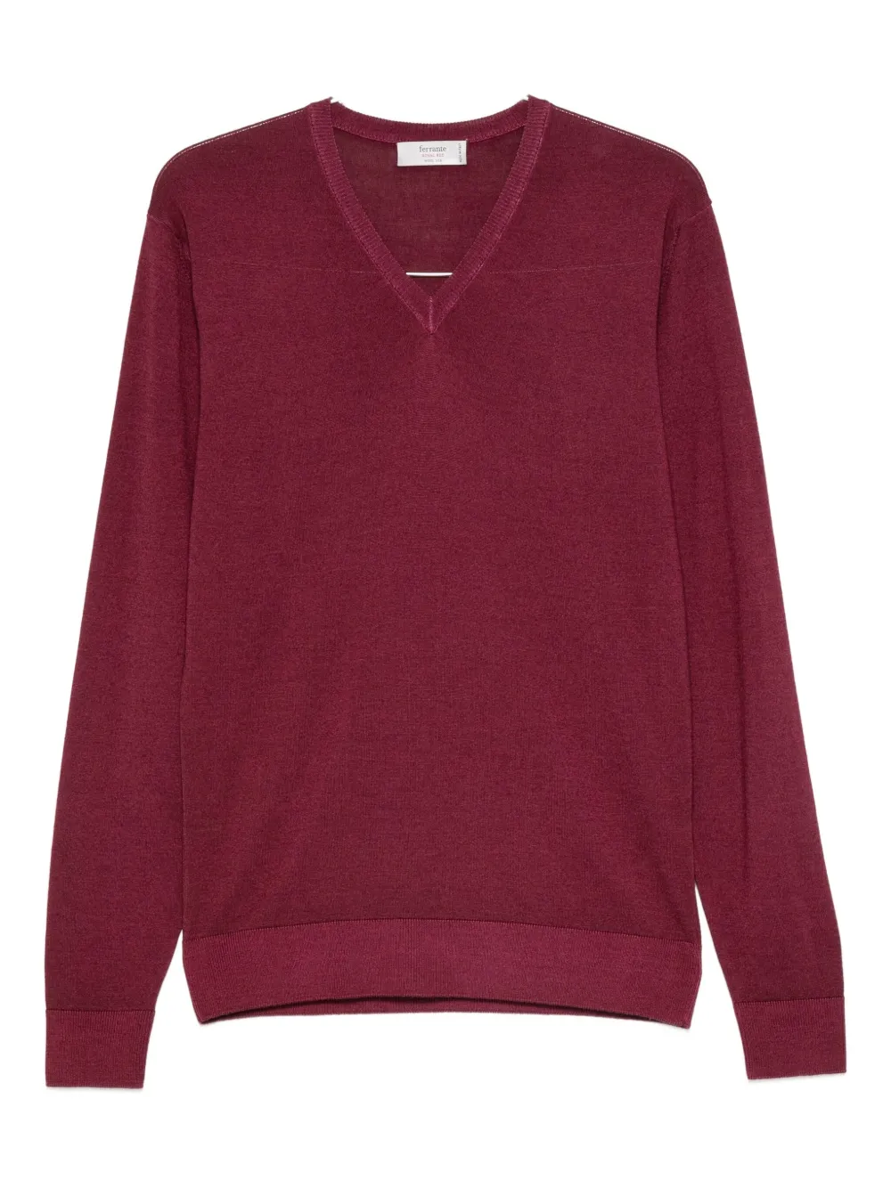 Ferrante V-neck sweater | Red | Image 1
