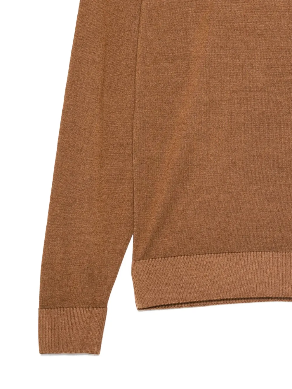  Ferrante Crew-neck Top - Brown 