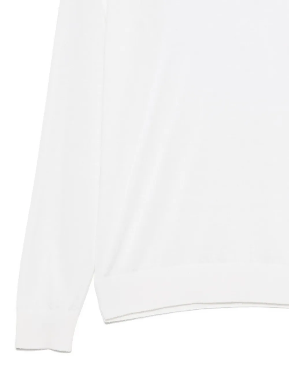  Ferrante Crew-neck Top - White 
