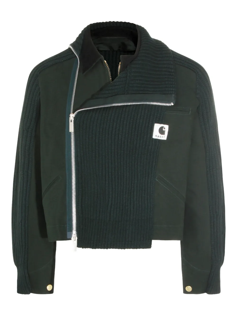 Carhartt WIP chamarra con cierre en colaboración con Sacai | verde | Image 1