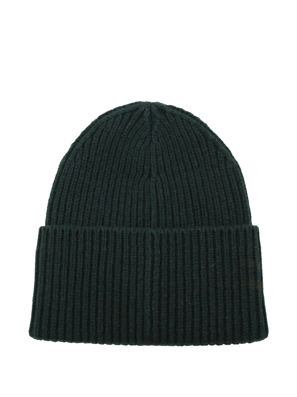 Carhartt X Sacai Ribbed Logo-patch Beanie In Green