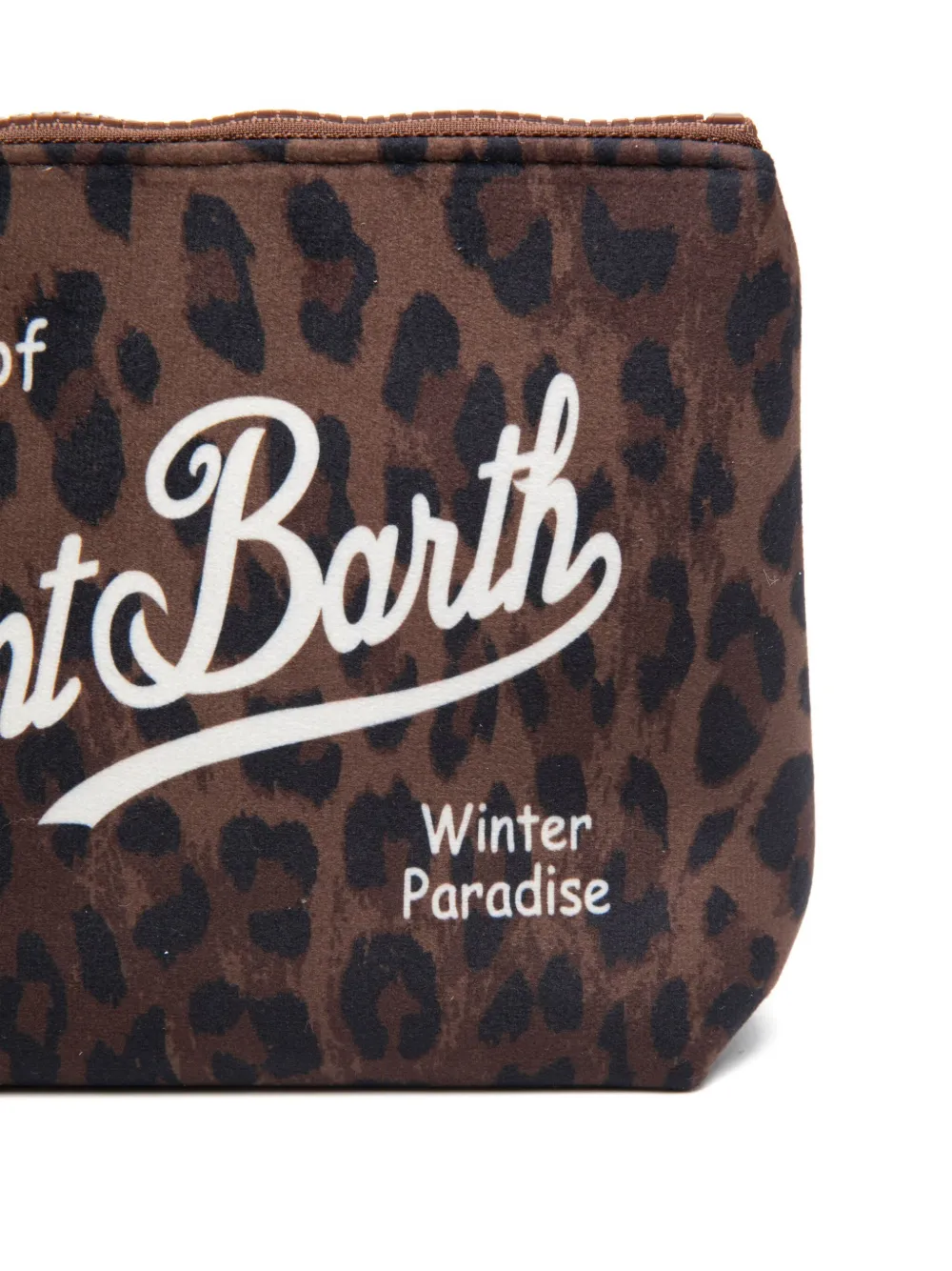 Mc2 Saint Barth Aline Clutch Bag In Brown