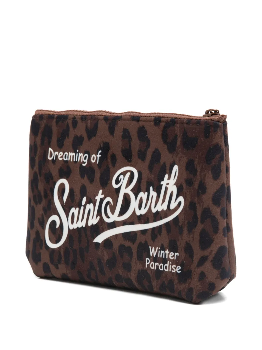 Mc2 Saint Barth Aline Clutch Bag In Brown