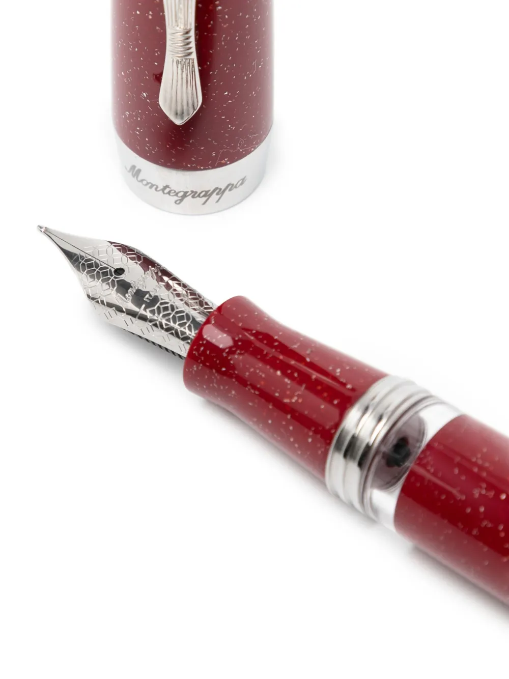  Montegrappa Elmo 02 Plus Fountain Pen - Red 