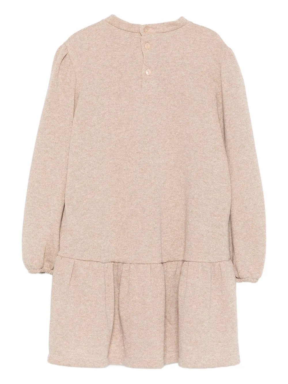 LALALU Gerüschtes Kleid mit Applikation | Strickkleid | Image 2