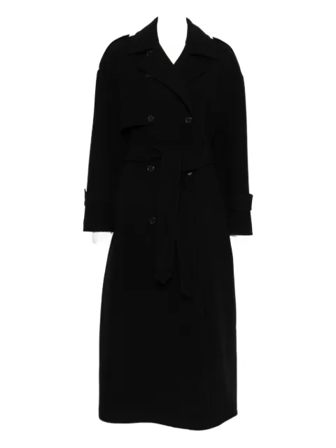 THE NINA STUDIO belted double-breasted coat
