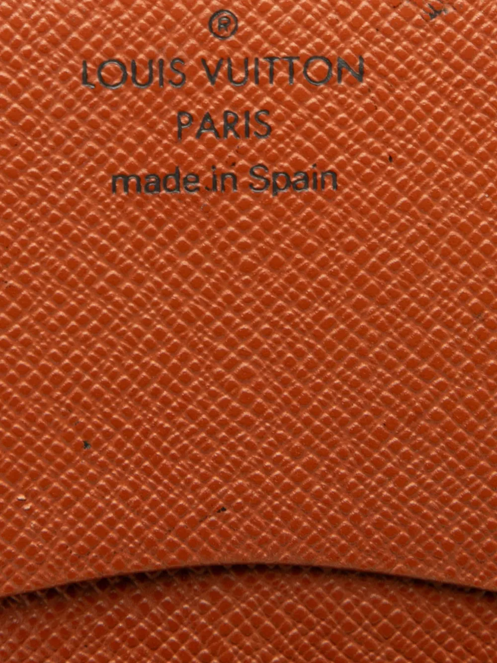 Pre-owned Louis Vuitton 1998 Monogram Enveloppe Carte De Visite Card Holder In Brown