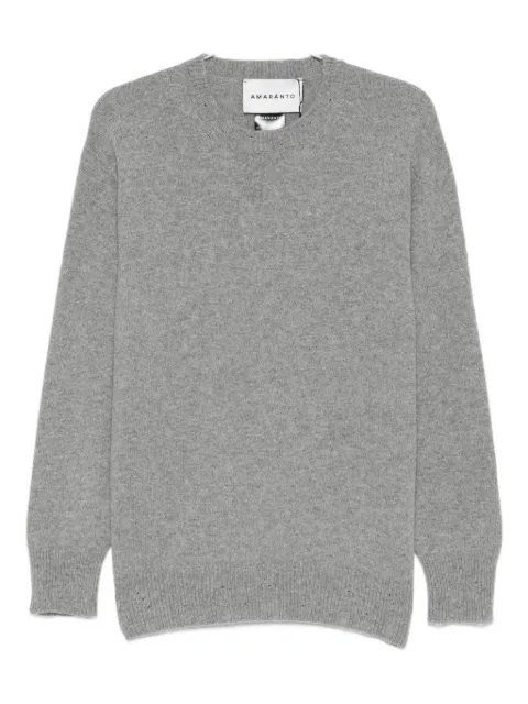 AMARANTO  crewneck long-sleeve sweater