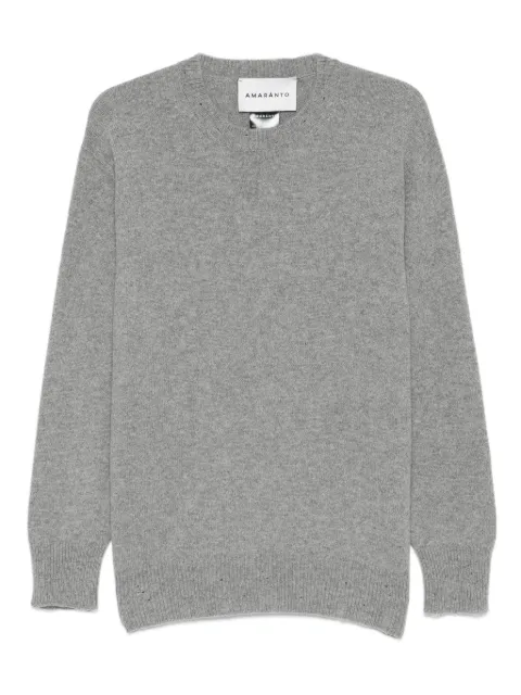 AMARANTO  pull à col ras-de-cou