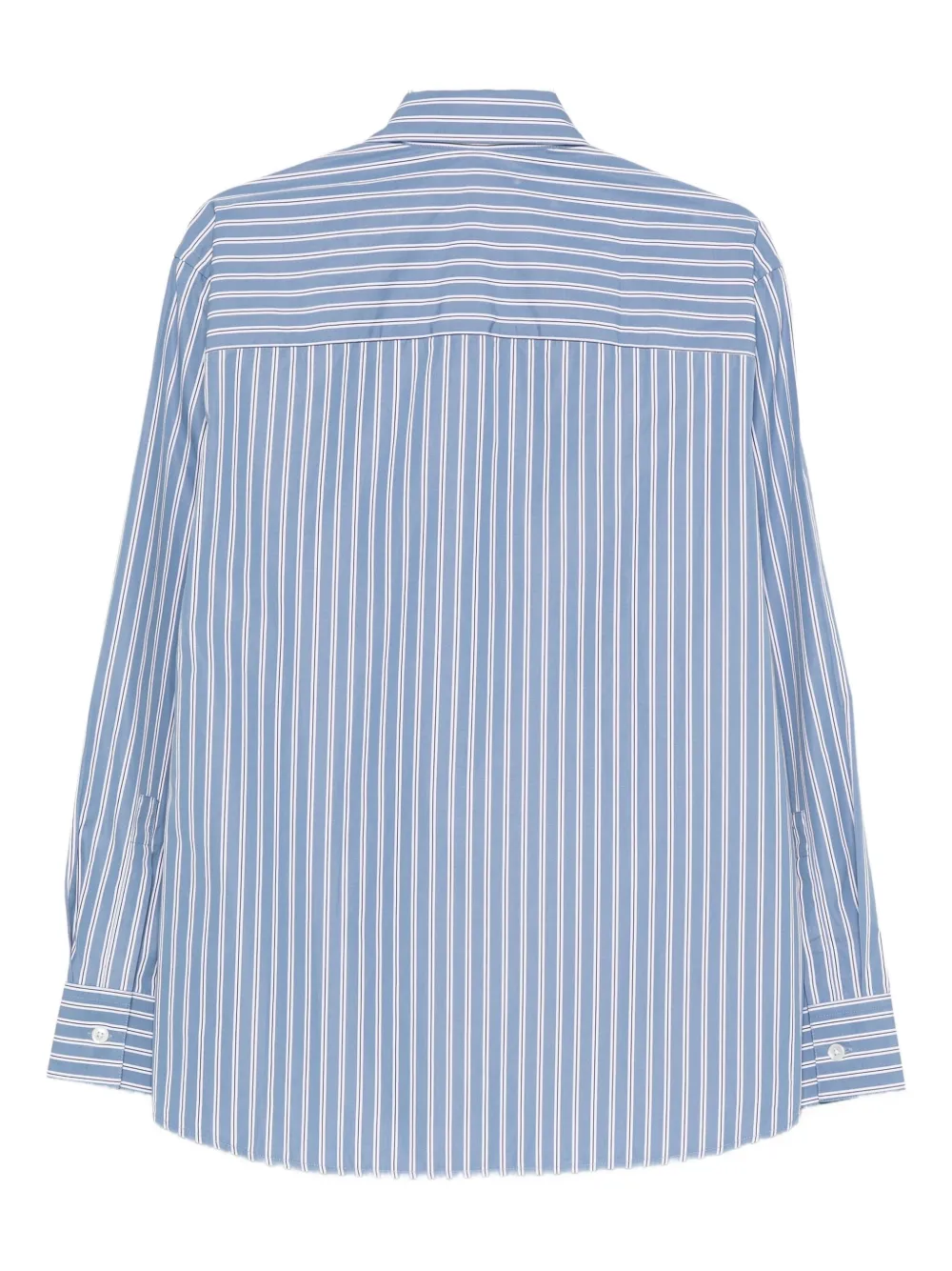 Sunflower striped buttoned shirt - Blauw