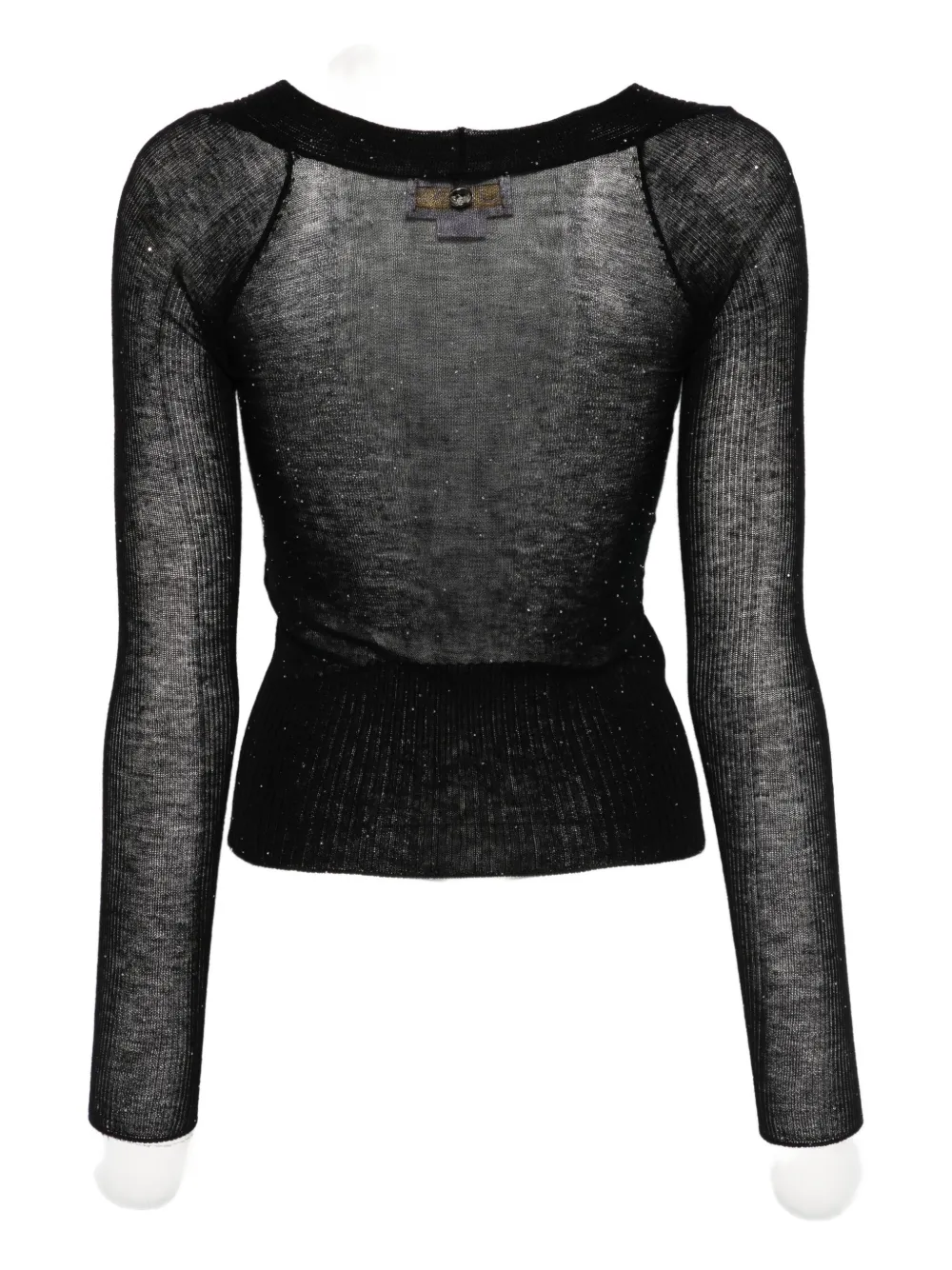 Genny Long-sleeve T-shirt In Black