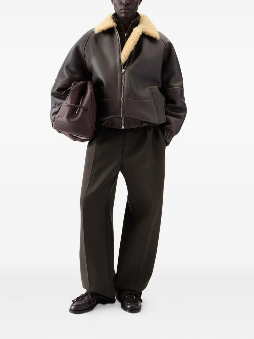 Jacquemus chaqueta con bolsillos en contraste | Chamarras bomber | Image 2