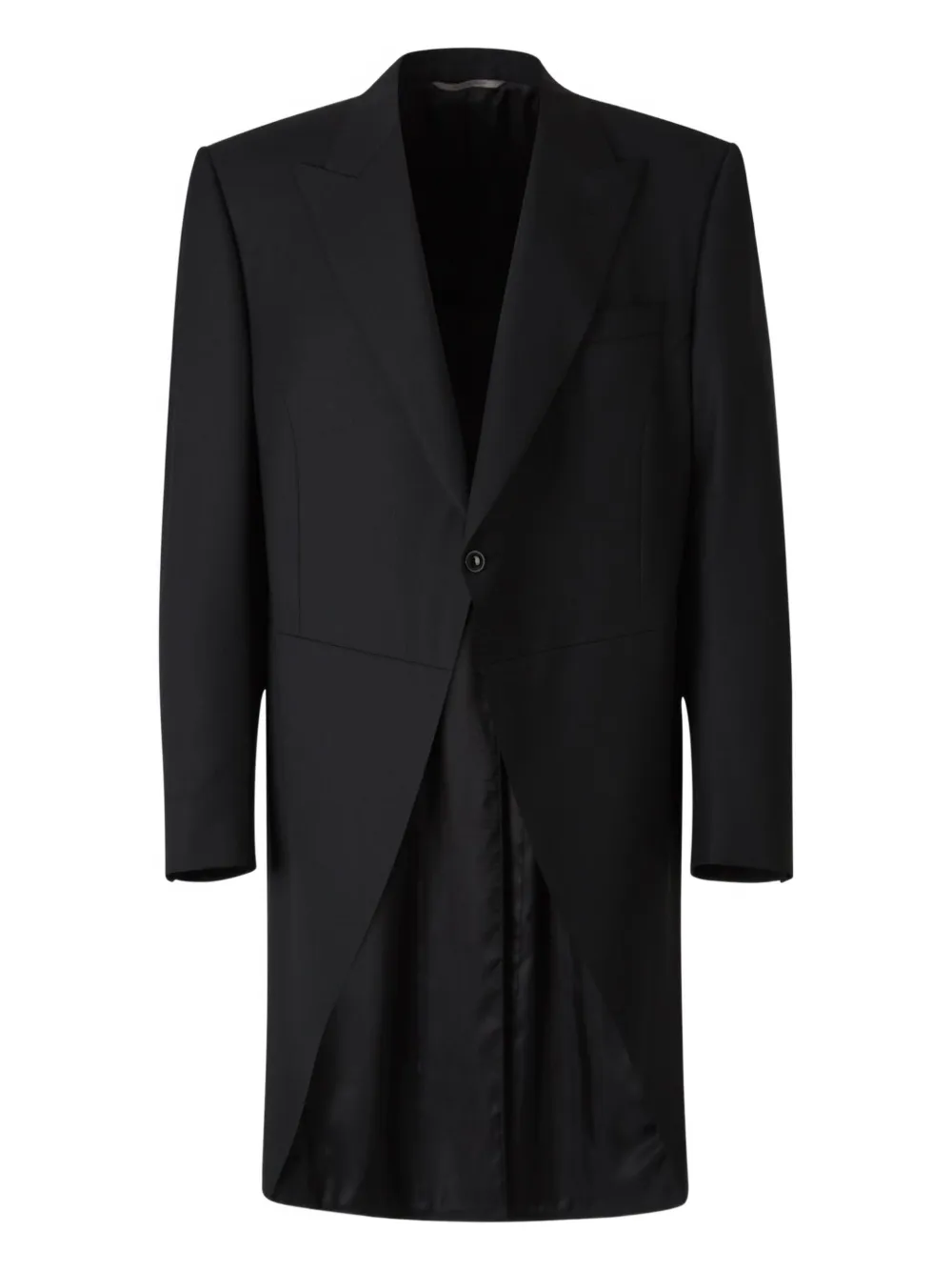 Canali abrigo con solapas de pico | negro | Image 1