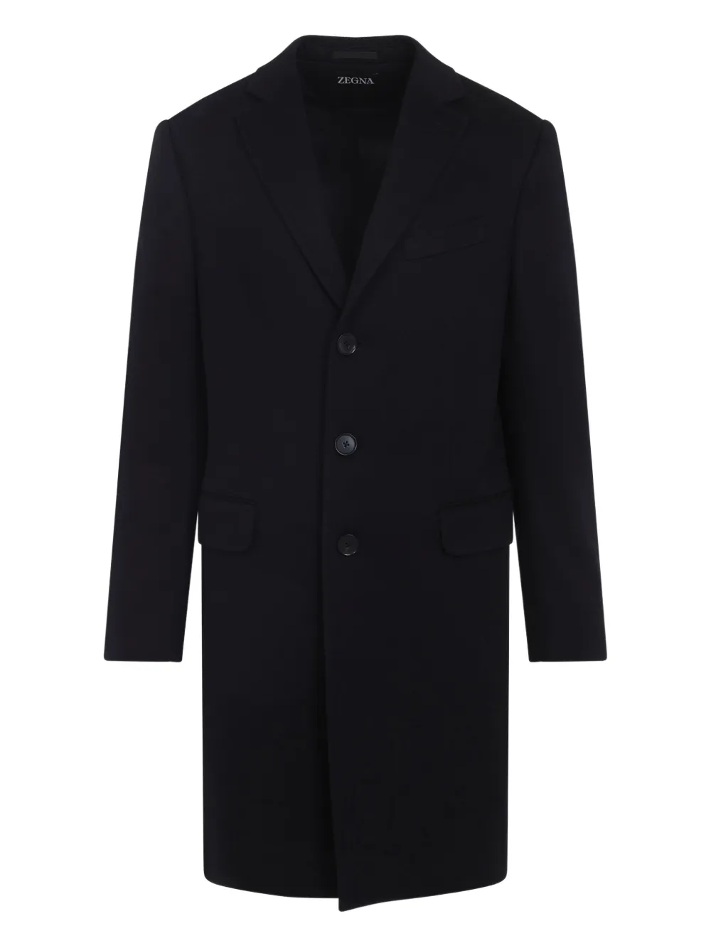 Zegna abrigo con botones | negro | Image 1