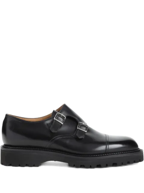 John Lobb zapatos monk con hebillas