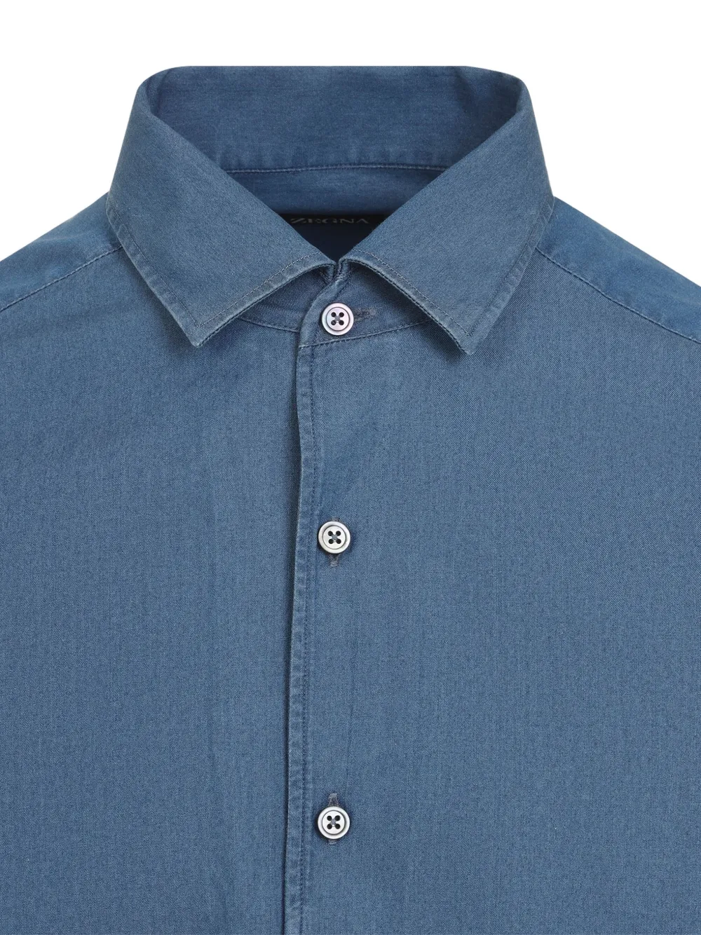 Zegna Overhemd Blauw