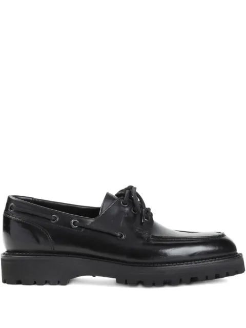 John Lobb Tide lace-up leather boat shoes