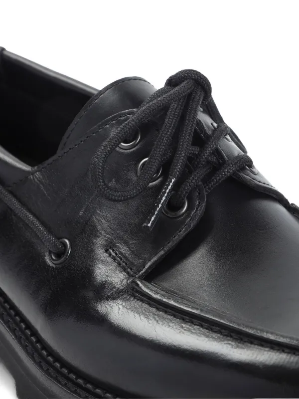John Lobb Tide レースアップ デッキシューズ | ブラック | FARFETCH JP