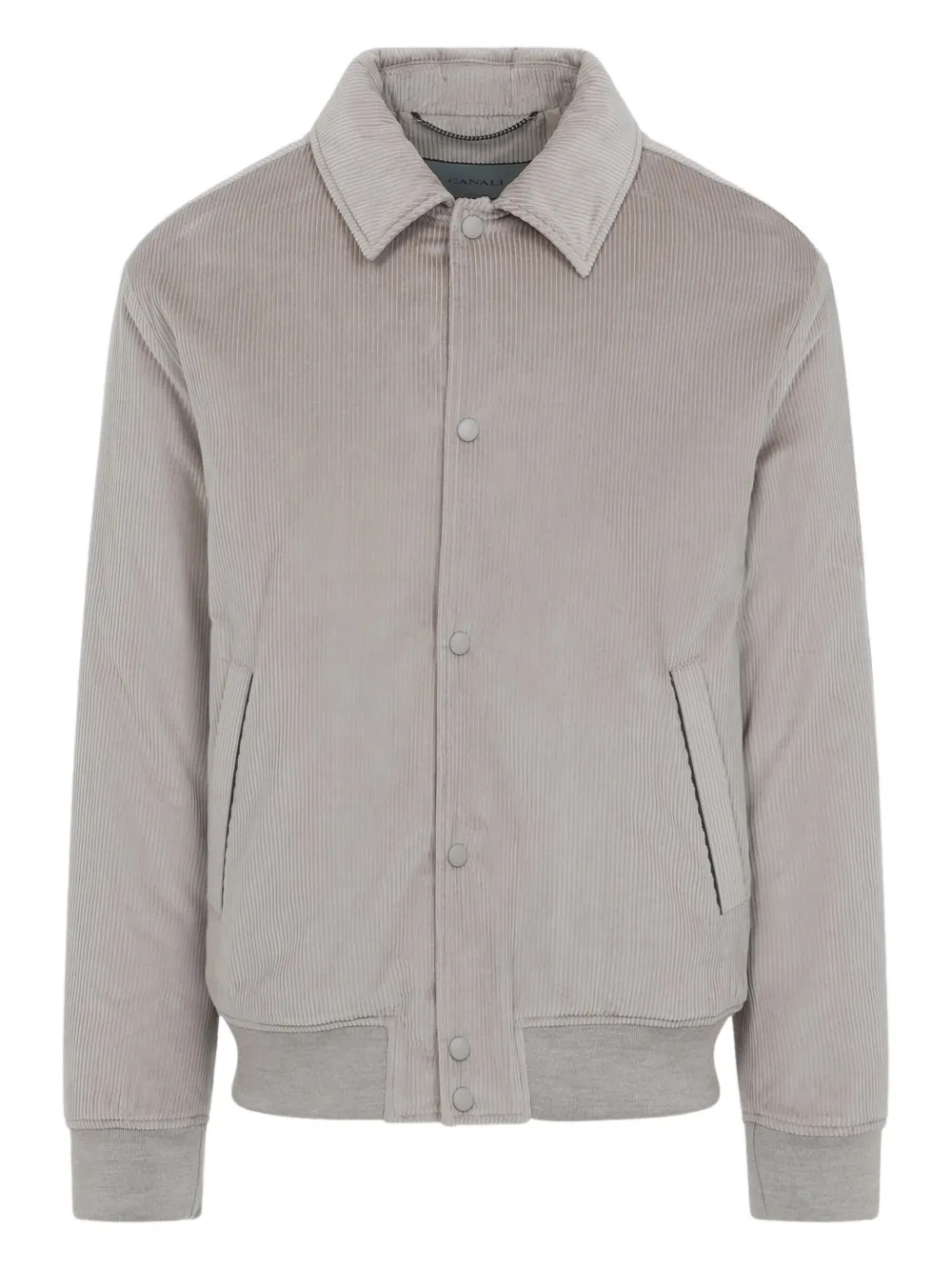 Canali corduroy jacket | Grey | Image 1