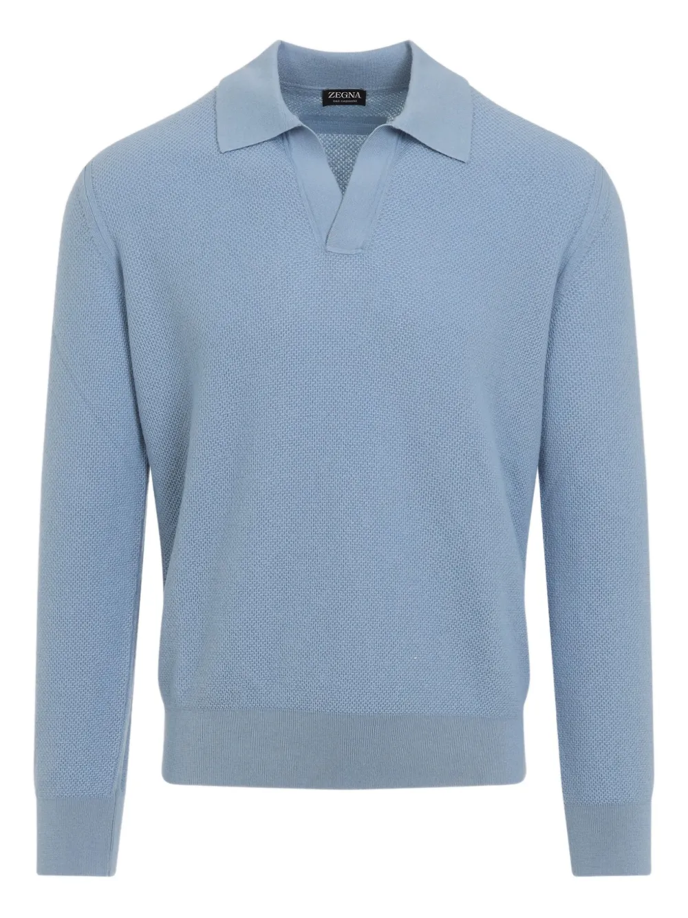 Zegna long-sleeve sweater | Blue | Image 1