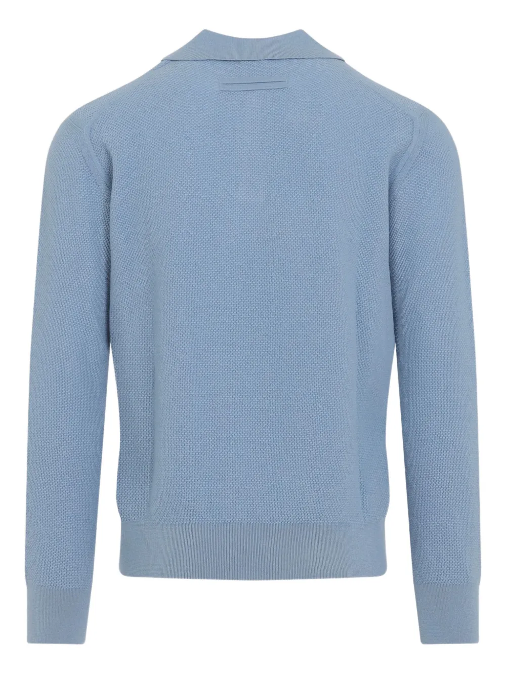 Zegna Trui met lange mouwen - Blauw