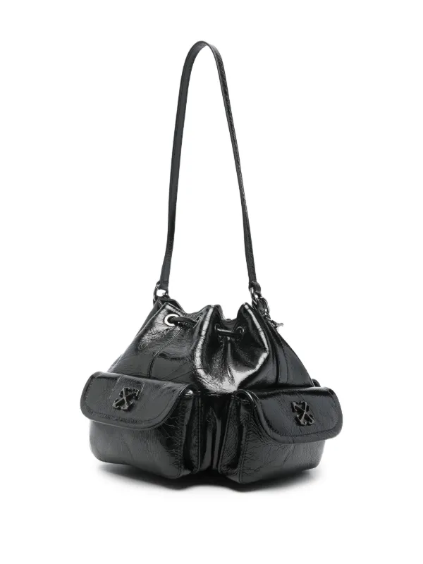 off-white レザーバッグ Off-White レザー トートバッグ | ブラック | FARFETCH JP