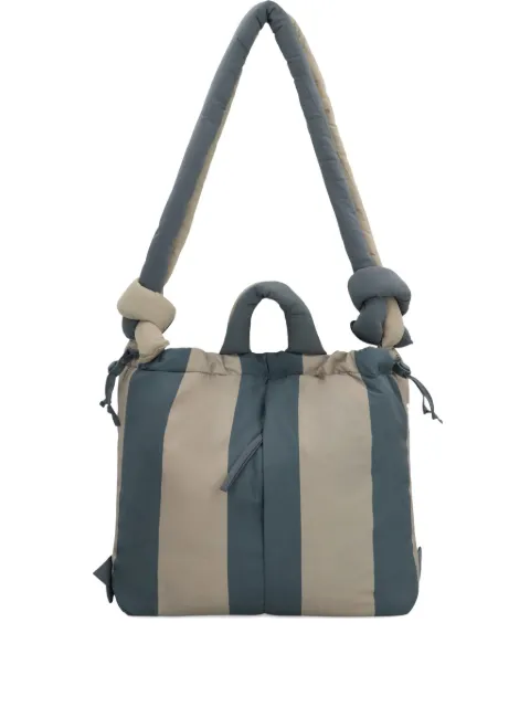 Ölend Ona Soft striped tote bag