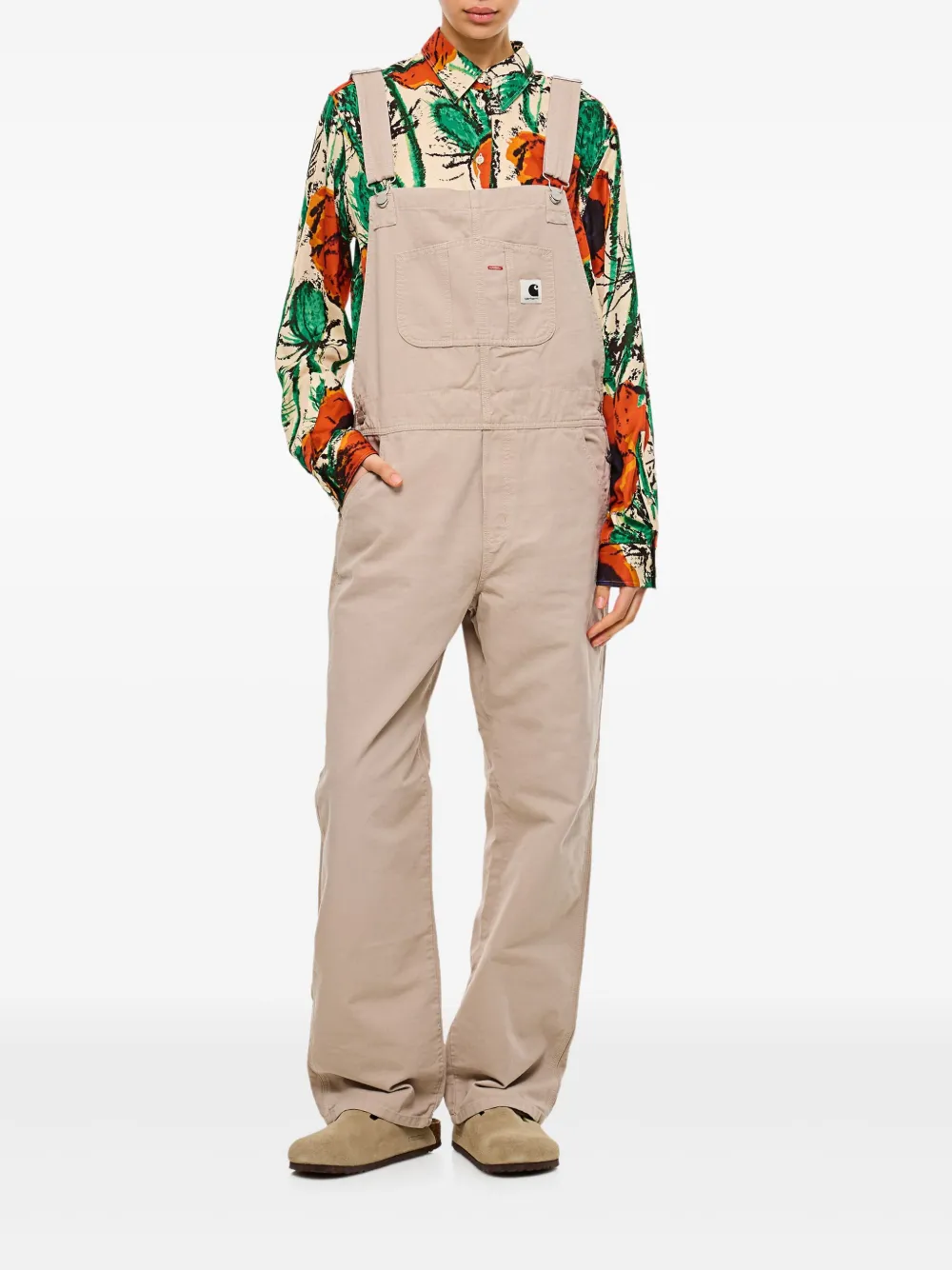 Carhartt WIP Overall met verstelbaar bandje - Beige