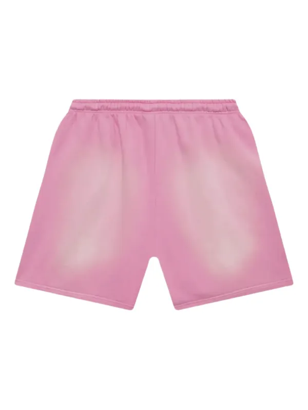 HELLSTAR pinkショートパンツ HELLSTAR The Hellstar Flame Track Shorts | Pink | FARFETCH