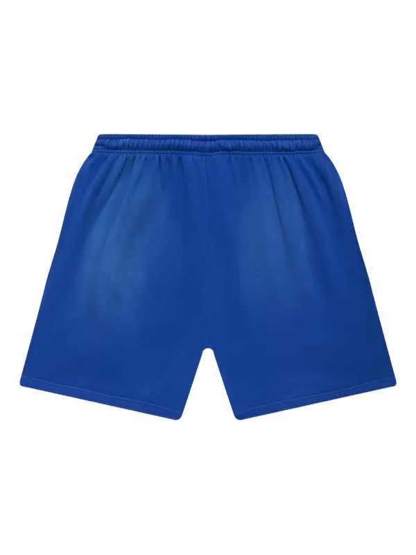 HELLSTAR The Hellstar Flame Track Shorts | Blue | FARFETCH