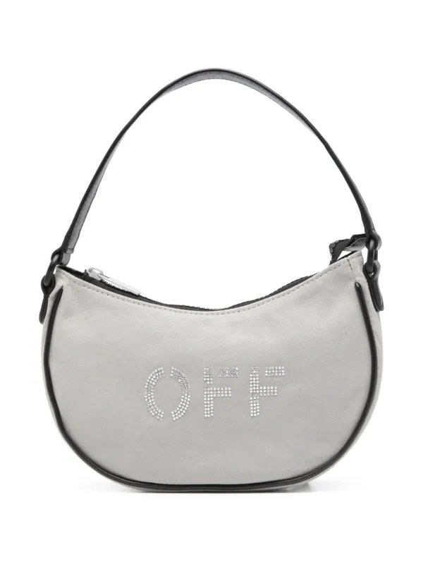 Off-White Kids ジップ ショルダーバッグ | グレー | FARFETCH JP